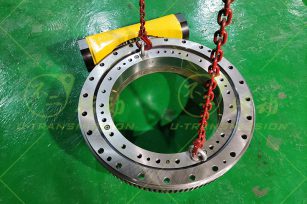 型号为W25的开式蜗轮蜗杆回转驱动